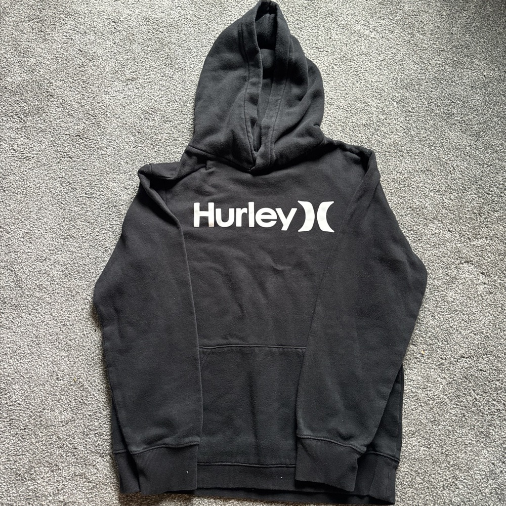 Hurley Black Kids Hoodie